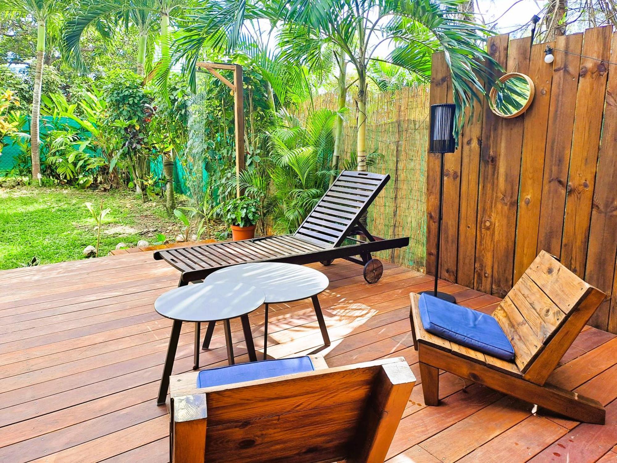 Yuka Lodge - Bungalow Prive Avec Jardin En Pleine Nature Sainte-Anne  Extérieur photo
